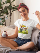 Gnome Neighbors I. T-shirt -Grace Popp Designs