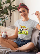 Gnome Neighbors I. T-shirt -Grace Popp Designs