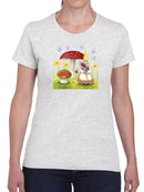 Gnome Neighbors Ii. T-shirt -Grace Popp Designs