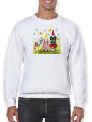 Gnome Neighbors Iii Sweatshirt -Grace Popp Designs