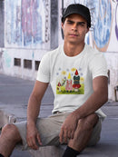 Gnome Neighbors Iii. T-shirt -Grace Popp Designs