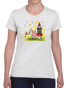 Gnome Neighbors Iii. T-shirt -Grace Popp Designs