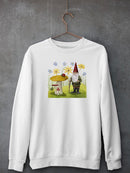 Gnome Neighbors Iv Sweatshirt -Grace Popp Designs