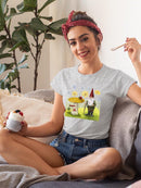 Gnome Neighbors Iv. T-shirt -Grace Popp Designs