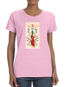 Floral Dance T-shirt -Grace Popp Designs