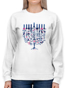 Boho Hanukkah I Sweatshirt -Grace Popp Designs
