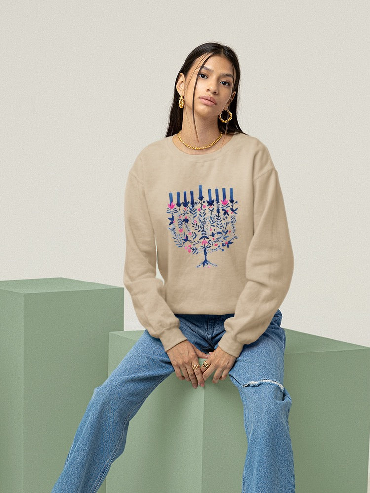 Boho Hanukkah I Sweatshirt -Grace Popp Designs