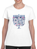 Boho Hanukkah I T-shirt -Grace Popp Designs