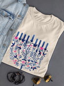 Boho Hanukkah I T-shirt -Grace Popp Designs