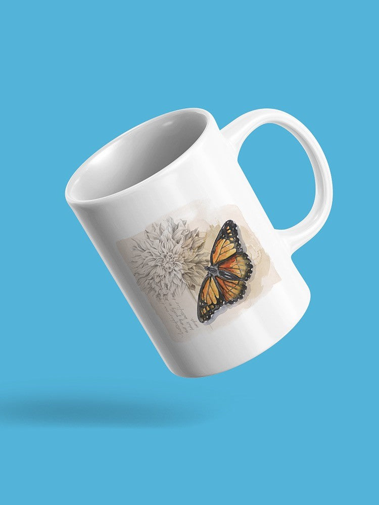 Shadow Box Butterfly Mug -Grace Popp Designs