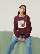 Shadow Box Butterfly Sweatshirt -Grace Popp Designs