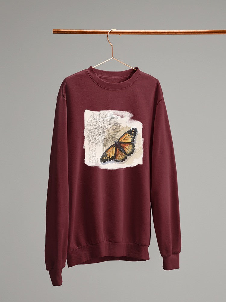 Shadow Box Butterfly Sweatshirt -Grace Popp Designs