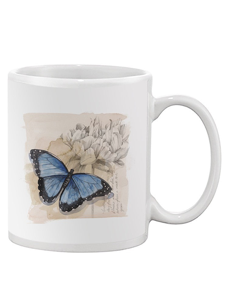 Butterflies On Paper Mug -Grace Popp Designs
