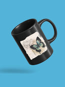 Butterflies And Flowers Ii Mug -Grace Popp Designs