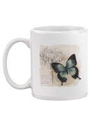 Butterflies And Flowers Ii Mug -Grace Popp Designs