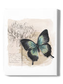 Butterflies And Flowers Ii Wall Art -Grace Popp Designs