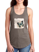 Butterflies And Flowers Ii T-shirt -Grace Popp Designs