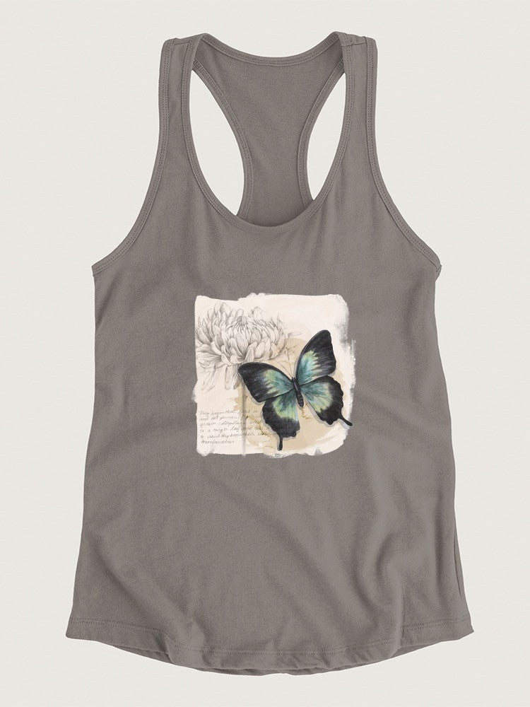 Butterflies And Flowers Ii T-shirt -Grace Popp Designs