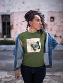 Butterflies And Flowers Ii T-shirt -Grace Popp Designs