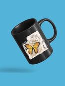 Butterfly On Paper Mug -Grace Popp Designs