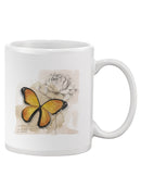 Butterfly On Paper Mug -Grace Popp Designs