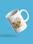 Butterfly On Paper Mug -Grace Popp Designs