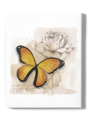 Butterfly On Paper Wall Art -Grace Popp Designs