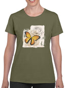 Butterfly On Paper T-shirt -Grace Popp Designs