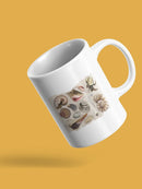 Ocean Shells Mug -Grace Popp Designs