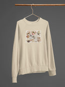 Ocean Shells Sweatshirt -Grace Popp Designs