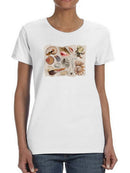 Ocean Shells T-shirt -Grace Popp Designs