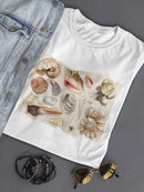 Ocean Shells T-shirt -Grace Popp Designs