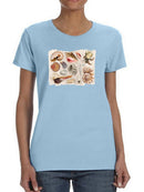Ocean Shells T-shirt -Grace Popp Designs