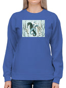 Sea Santa Sweatshirt -Grace Popp Designs