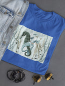 Sea Santa T-shirt -Grace Popp Designs