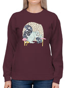 Fairytale Critters Sweatshirt -Grace Popp Designs