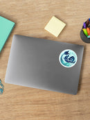 Mermaid Sphere Sticker -Grace Popp Designs