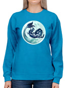Mermaid Scales Sweatshirt -Grace Popp Designs