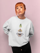 Moth Fairies Ii Sweatshirt -Grace Popp Designs