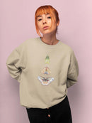 Moth Fairies Ii Sweatshirt -Grace Popp Designs