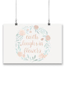 Earth Laughs In Flowers Wall Art -Grace Popp Designs