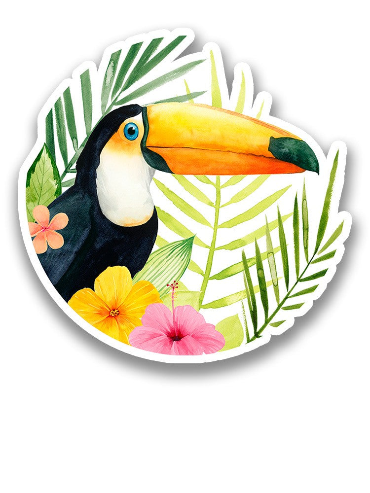 A Tropical Toucan Sticker -Grace Popp Designs