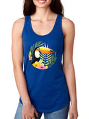 Tropical Treetops Racerback Tank -Grace Popp Designs