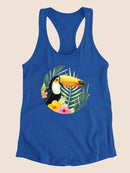 Tropical Treetops Racerback Tank -Grace Popp Designs