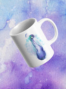 A Jeweled Peacock Mug -Grace Popp Designs