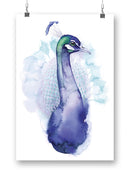 Jeweled Peacock Wall Art -Grace Popp Designs
