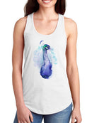 Peacock Jeweled T-shirt -Grace Popp Designs