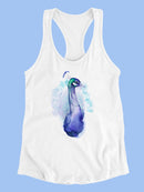 Peacock Jeweled T-shirt -Grace Popp Designs