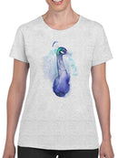 Peacock Jeweled T-shirt -Grace Popp Designs