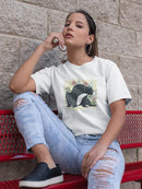 Floral Forester Iii T-shirt -Grace Popp Designs